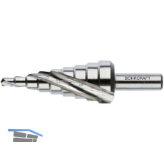 BOHRCRAFT Stufenbohrer Gr.3 HSS 2 Schneiden Bohrer � 4,0-30,0 mm