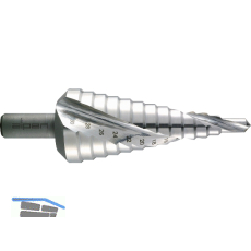 ALPEN Stufenbohrer Gr.4 HSS Co5 PG7-29 2 Schneiden Bohrer � 6.0-37.0 mm