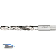 BOHRCRAFT Maschinen-Kombi-Gewindebohrer HSS-E metrisches Gewinde M 6