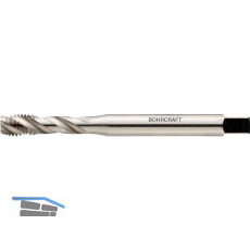 BOHRCRAFT Maschinen Gewindebohrer HSS-Eco5 DIN 371 RSP 35� Form C Gewinde M 10