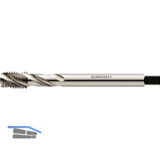 BOHRCRAFT Maschinen Gewindebohrer HSS-Eco5 DIN 376 RSP 35� Form C Gewinde M 16