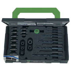 KUKKO Schraubenausdreher-Satz M5 - M16 25-teilig