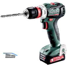 METABO Akku-Bohrschrauber BS 12 BLQ 12 Volt / 2,0 Ah (IEC) Li-Ion