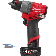 MILWAUKEE Akku-Schlagbohrschrauber M12 FPD2-402X 12 Volt / 4,0 Ah (IEC) Li-Ion