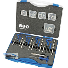 BOHRCRAFT Gewinde-Reparatur-Set M6 - M14 113-teilig