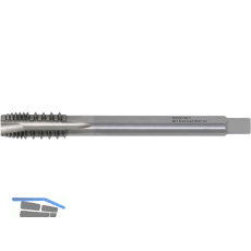 BOHRCRAFT Maschinen-Gewindebohrer HSS-E DIN376 Form B-AZ �berlaufschaft M 12