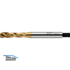 BOHRCRAFT Maschinengewindebohrer 40� RSP HSS-E TIN DIN371 M10 verst�rkter Schaft