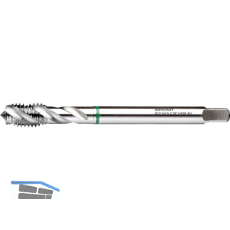 BOHRCRAFT Maschinengewindebohrer 40� RSP DIN376 M18 �berlaufschaft Gr�nring