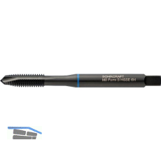 BOHRCRAFT Maschinengewindebohrer Form B DIN371 M6 verst�rkter Schaft Blauring