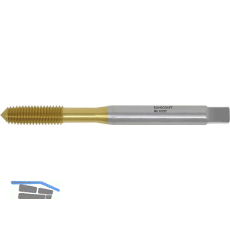 BOHRCRAFT Maschinen Gewindeformer HSS-E Form D TIN DIN371 M6 verst�rkter Schaft