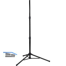 LED'S WORK Teleskopstativ Stahl schwarz bis 3m