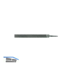 BLU-DAN Flachfeile schlicht 100 mm