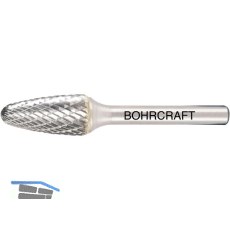 BOHRCRAFT HM-Fr�sstift Form F Rundbogen Kopf � 6 mm L�nge 13 mm Zahnung Z3-X