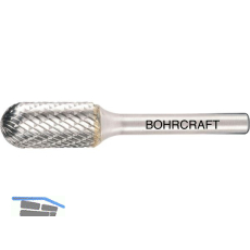 BOHRCRAFT HM-Fr�sstift Form C Walzenrund Kopf � 6 mm L�nge 16 mm Zahnung Z3-X