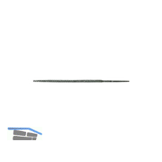 BLU-DAN Schl�sselfeile vierkant 1/2-schlicht 100 mm