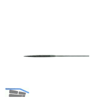 BLU-DAN Nadelfeile halbrund Bastard 160 mm mit Swiss cut