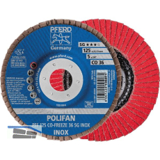 Schleiflamellenteller PFF � 125 mm Korn 80