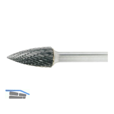 LUKAS HM-Fr�sstift Form G Spitzbogen Kopf � 10 mm L�nge 20 mm Zahnung 7