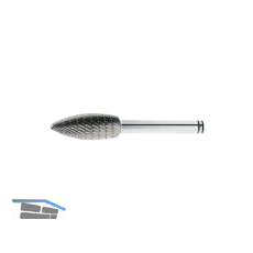 LUKAS HSS-Fr�sstift Form H Flamme Kopf � 12 mm L�nge 30 mm Zahnung 3