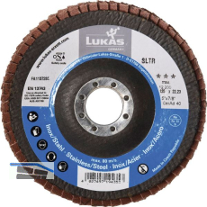 LUKAS Schleiflamellenteller SLTR CeramicAd � 125 mm Korn 60
