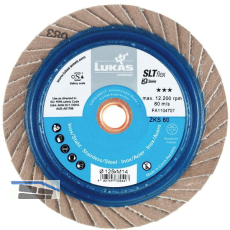 LUKAS Schleiflamellenteller SLTflex Ceramic-Korn � 125 mm Korn 40