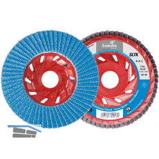 LUKAS Schleiflamellenteller SLTK KS m.K�hlung Zirkonkorund � 125mm Korn ZK40