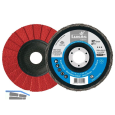 LUKAS Schleiflamellenteller V2 Power Ceramic � 125 mm Korn 40