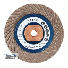 LUKAS Schleiflamellenteller SLTsflex Zirkonkorund � 125 mm Korn 40