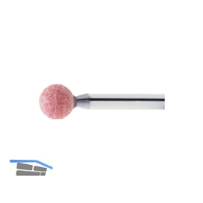 LUKAS Schleifstift Edelkorund Form KU Kugel DIN69170 Kopf � 20 mm