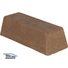 TYROLIT Polierpaste PP90 braun f. Spezielle Politur f. NE-Metalle 60x45x160 mm