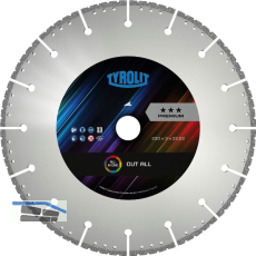 TYROLIT Diamant-Trennscheibe DC-ALL *** 230 x 3,0 x 22,23 mm Universal