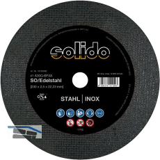 SOLIDO Trennscheibe gerade 230 x 2.5 mm Metall