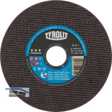 TYROLIT Trennscheibe gerade Premium*** 125 x 1.6 mm 2in1 superd�nn