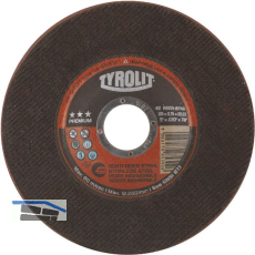 TYROLIT Trennscheibe gekr�pft Premium*** 115x0.75mm Inox Neue Generation Form42