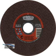 TYROLIT Trennscheibe gerade Premium*** 125 x 1.0 mm Inox Neue Generation Form 41