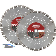 DIEWE Diamant-Trennscheibenset 350 x 20/14mm - 2 St�ck