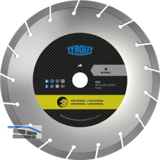 TYROLIT Diamant-Trennscheibe DCU Basic* Universal 230 x 2.6/9 mm Baumaterialien