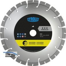 TYROLIT Diamant-Trennscheibe Premium DCU*** 350 x 3.2/12 mm Baumaterialien