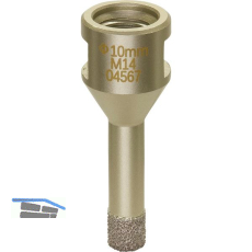 DIEWE Diamant Fliesen Trockenbohrer Premium 7 M14 � 10 mm