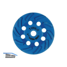 TYROLIT Diamant-Trockenschleifteller Standard DGU** 125 x 20 x 22.2 mm