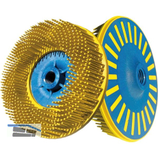 TYROLIT Radialschleifb�rste Sunburst 115 x 39 x M14 K80