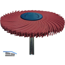 TYROLIT Radialschleifb�rste Sunburst 76 x 6,4 - 6 x 40 K220