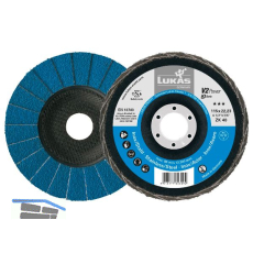 LUKAS Schleiflamellenteller V2 Power Z Power � 115 mm Korn 60