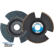 LUKAS Schleiflamellenteller SLTR Control Zirkonkorund � 125 mm Korn 40