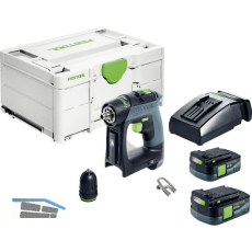 FESTOOL Akku-Bohrschrauber CXS 12 2,5-Plus 12 Volt / 2,5 Ah (IEC) Li-Ion