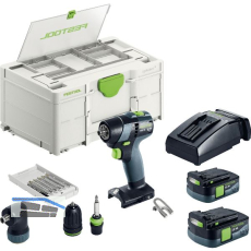 FESTOOL Akku-Bohrschrauber TXS 12 2,5-Set 12 Volt / 2,5 Ah (IEC) Li-Ion