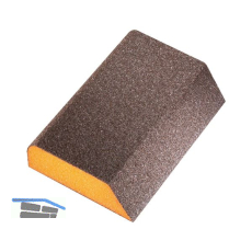 SIA Schleifblock Kombi 7990 hart Farbe orange/medium 98 x 69 x 26 mm