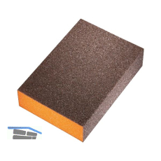 SIA Schleifblock Standard 7990 hart Farbe orange/medium 98 x 69 x 26 mm