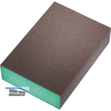 SIA Schleifblock Soft 7991 Farbe gr�n/super fine 98 x 69 x 26 mm