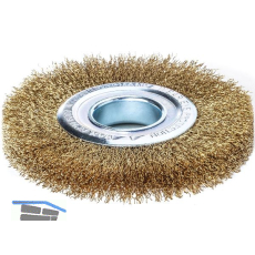 LESSMANN Rundb�rste 125 x 22 x 0.20 mm Messingdraht